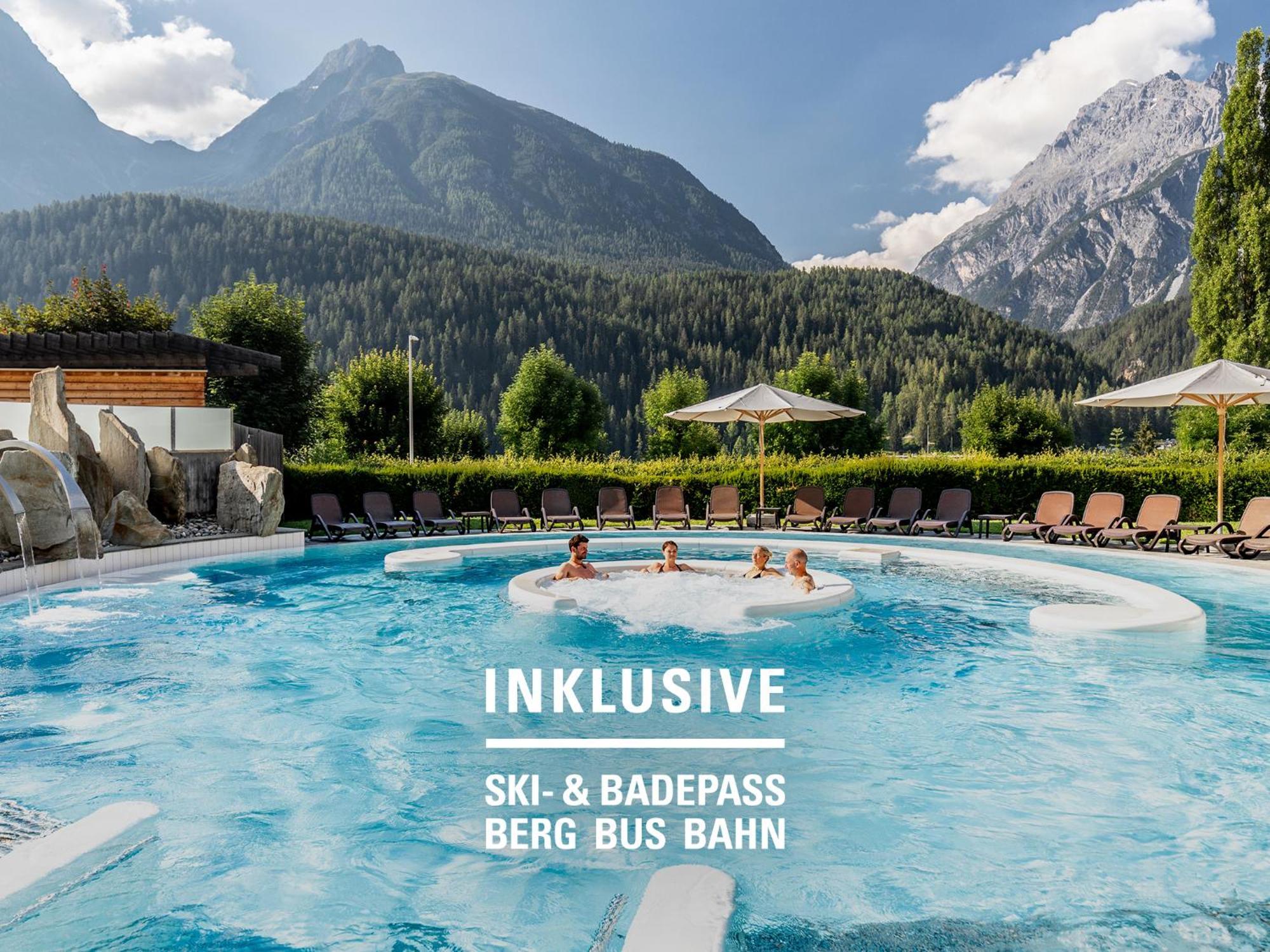 Hotel Belvedere Scuol Exteriör bild